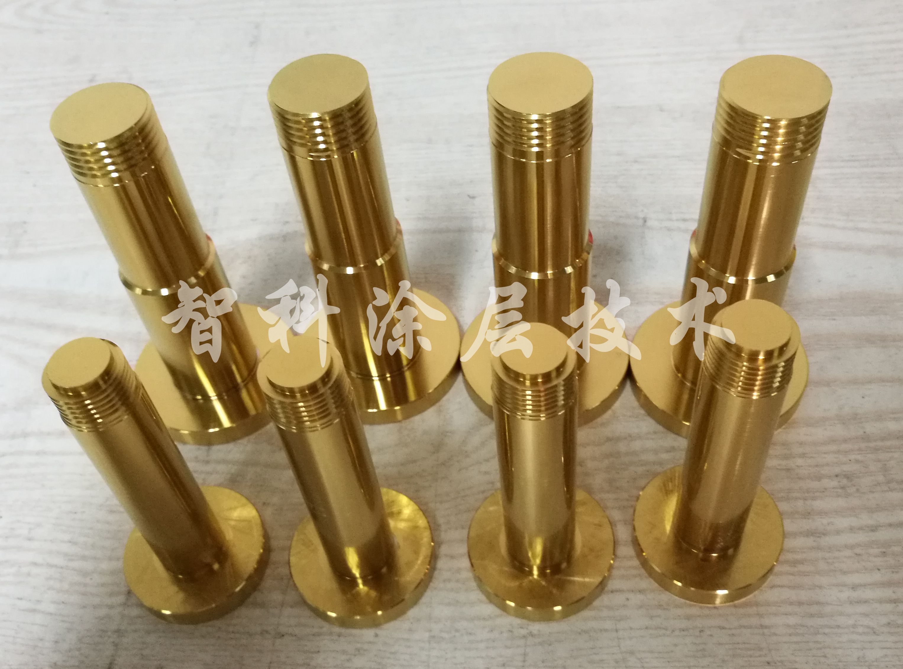 機械配件PVD鍍鈦，耐磨涂層