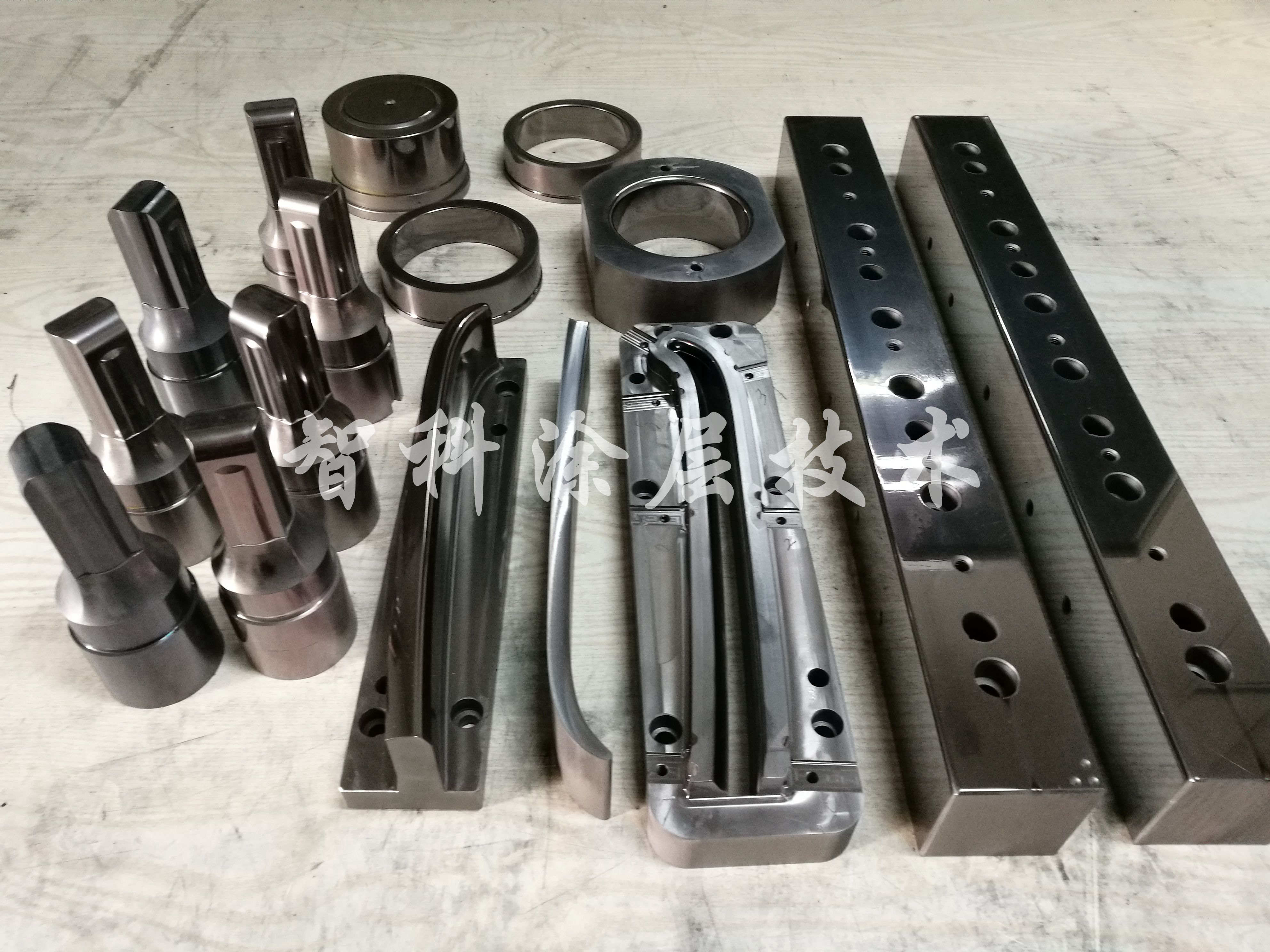 沖壓模具折彎塊模具涂層，納米鍍鈦，耐磨涂層